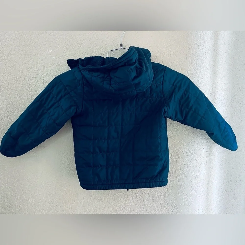 Columbia kids Rugged Ridge II Sherpa-Lined Jacket kids size 4/5 XXS blue
